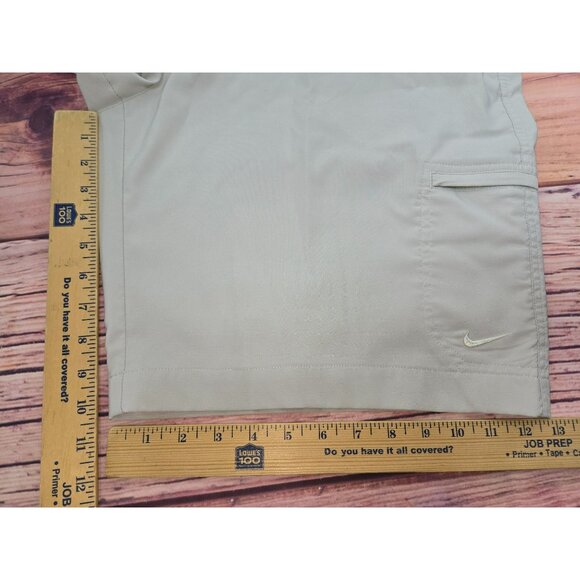 Nike Golf Mens Dri-Fit Cargo Shorts Size 40 Beige - Picture 7 of 7